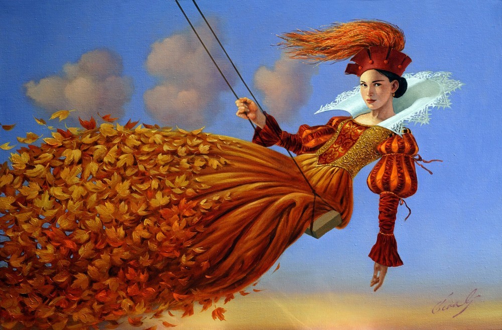 Картины михаил хохлачев michael cheval