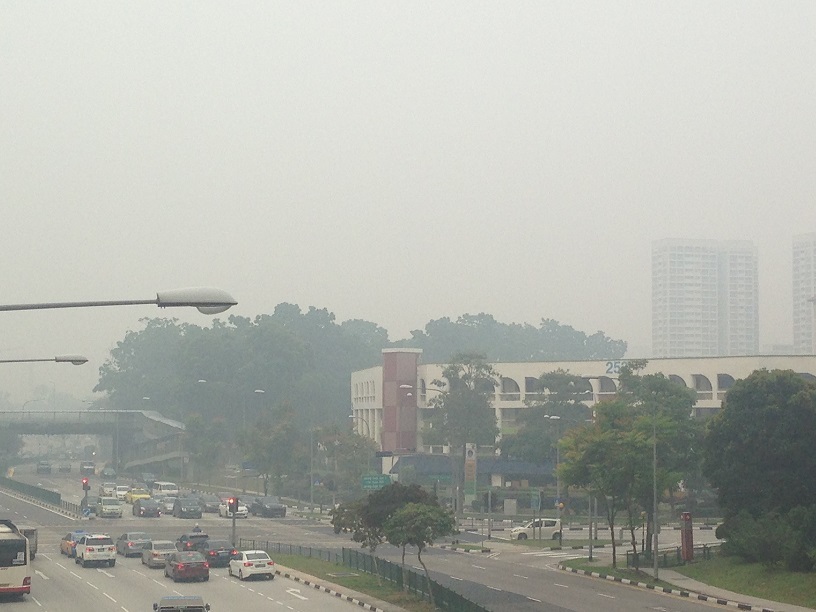 Внимание! Дымка в Сингапуре - опасно для здоровья!