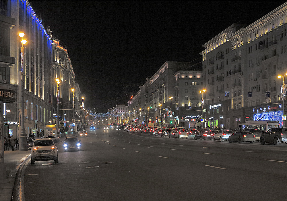 Москва тверская ул фото