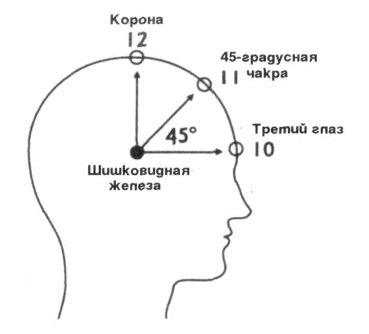 Где находится 3 глаз у человека фото