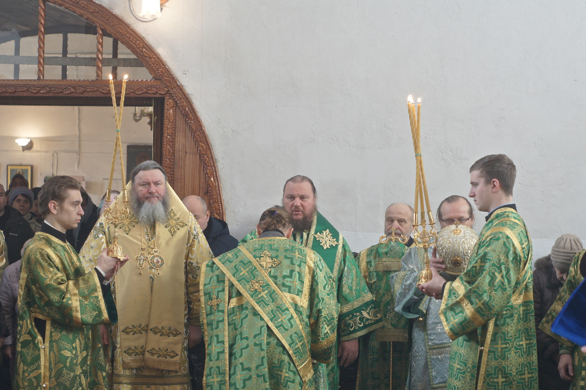 Праздник блаженного Симона Юрьевецкого был отмечен архиерейским богослужением
