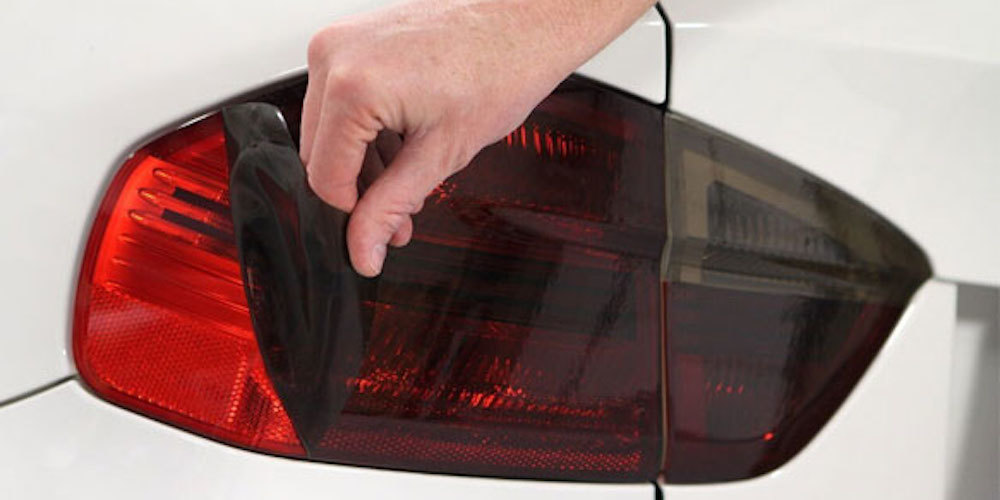 Как затонировать на авто задние фонари в домашних условиях: порядок действий