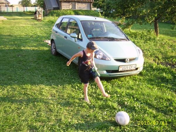 футбол в деревне
